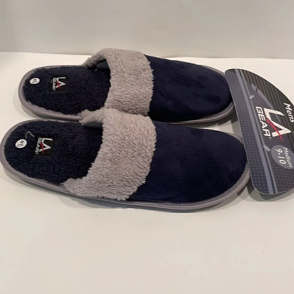 NWT LA Gear House Slippers Men's Size 9/10